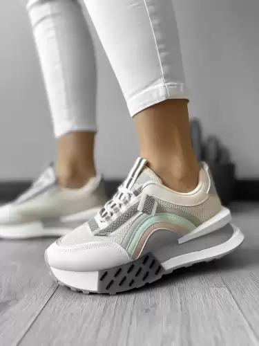 Adidasi dama casual bej CL2302 N13-3