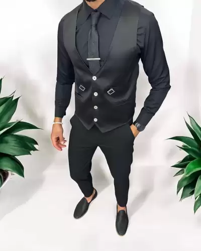 Compleu barbati  Vesta + Pantaloni 13251