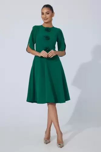 Rochie eleganta Moze Hilda Verde