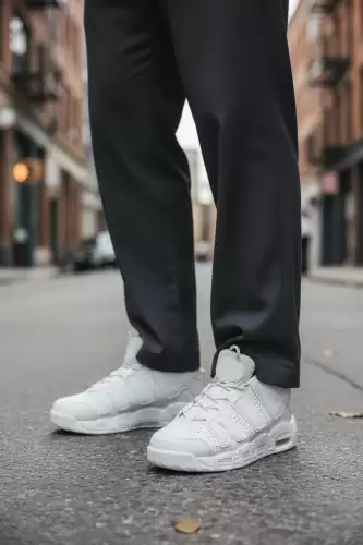 Adidasi barbati casual  albi AIR50