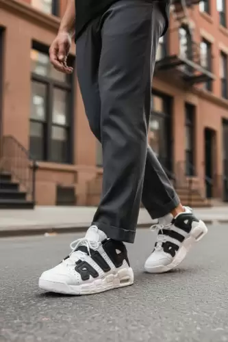 Adidasi barbati casual  albi AIR60