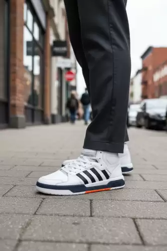 Adidasi barbati casual albi H38