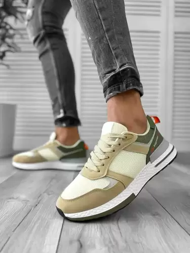 Adidasi barbati casual bej B017 N1-4