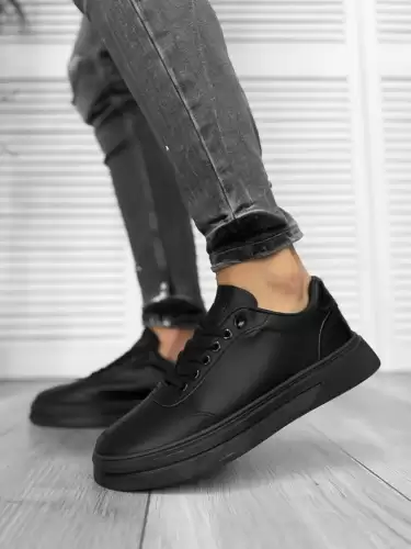 Adidasi barbati casual negri 1665  N2-4