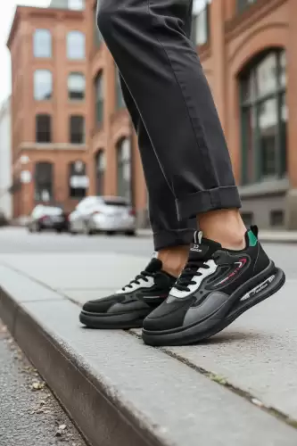 Adidasi barbati casual negri A70 N8-1