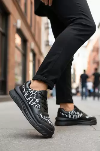 Adidasi barbati casual  negri L76   N12-3