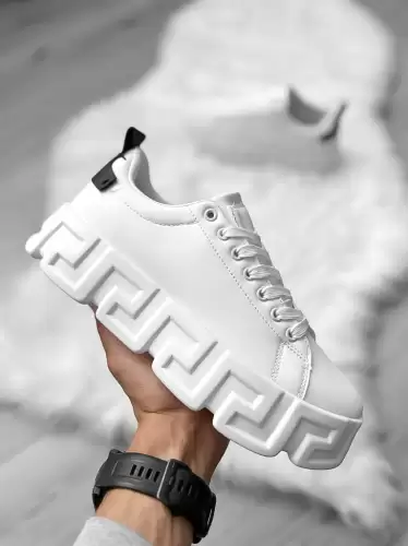 Adidasi barbati VSC Greca albi 082 T15-2