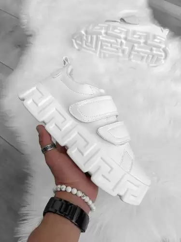 Adidasi barbati VSC Greca albi  cu arici 092  T2-4