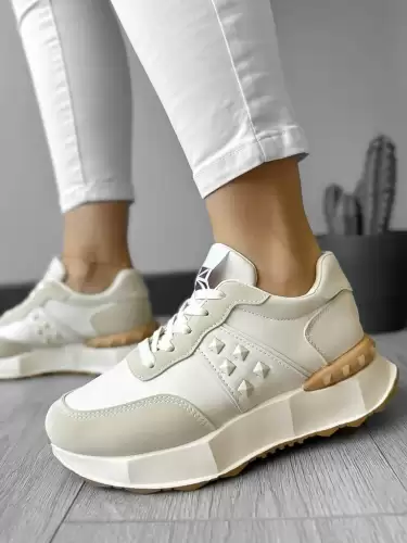 Adidasi dama casual bej A01 T7-3