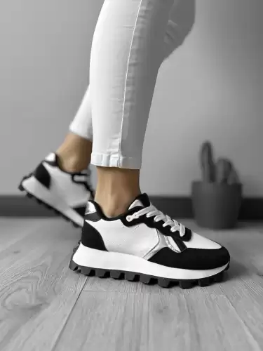 Adidasi dama casual negri  219 T5-2