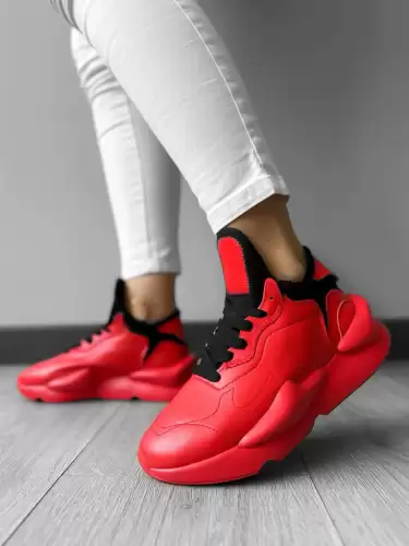 Adidasi dama casual rosii H9  N13-3