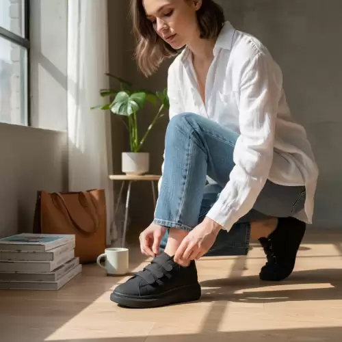 Adidasi dama negri casual  111B T50-2