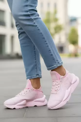 Adidasi dama roz casual   inalti  H9