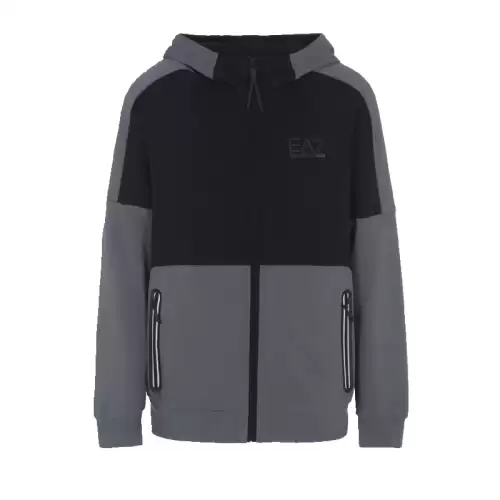 Bluza cu Fermoar EA7 M hoodie full zip coft