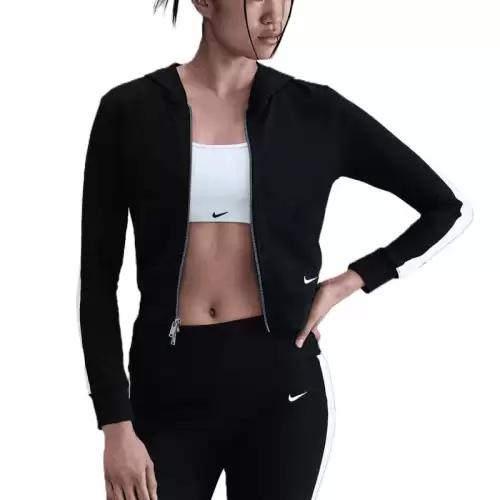 Bluza cu fermoar Nike W NSW FZ HD LS TOP GLS