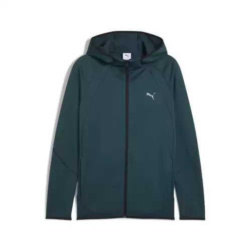 Bluza cu fermoar Puma EVOSTRIPE Warm FZ Hoodie