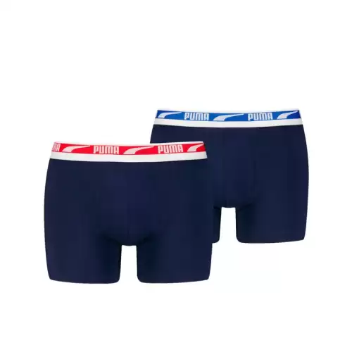 Boxeri Puma Men everydady multi logo boxer 2P