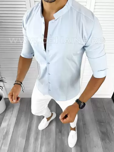 Camasa barbati slim fit blue B8824 23-1.3