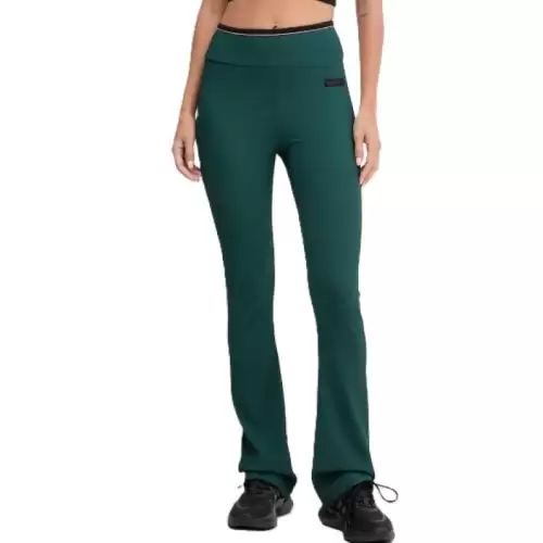 Colanti EA7 VIGOR7 LAB W RIBBED FLARE LEGGINGS