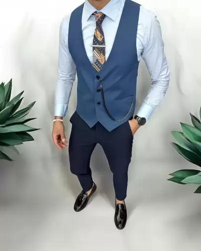 Compleu barbati  Vesta + Pantaloni 13239