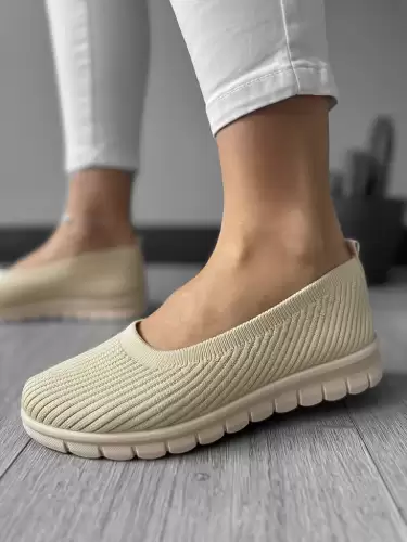 Espadrile dama casual bej CL16  T54-3