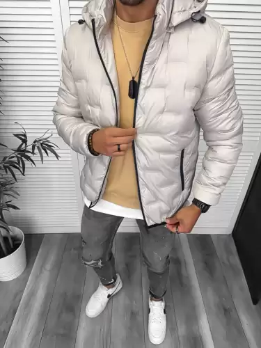 Geaca barbati  bej 5226 T13