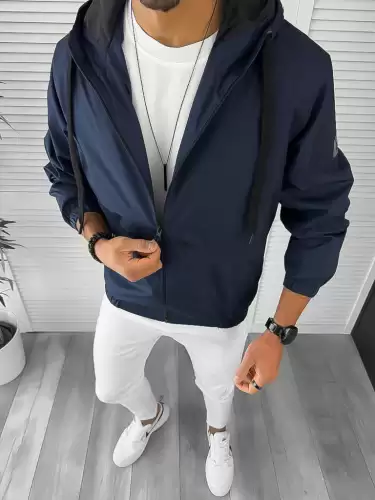 Geaca barbati de toamna bleumarin 12982 N3-4.1