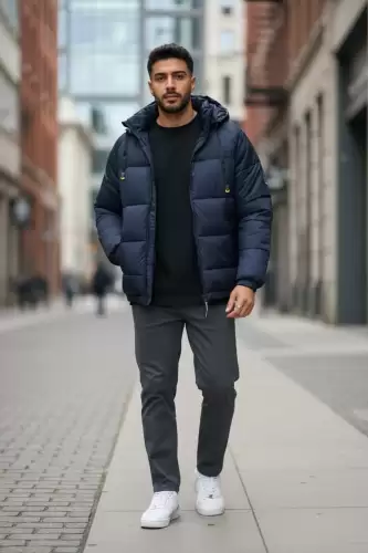 Geaca barbati neagra M2302 D0-5