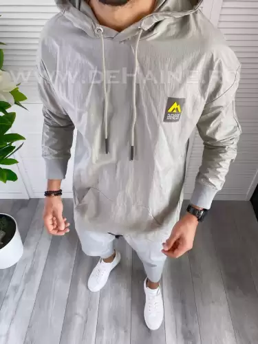 Geaca barbati primavara gri deschis cu mic defect K227  O3-4.2