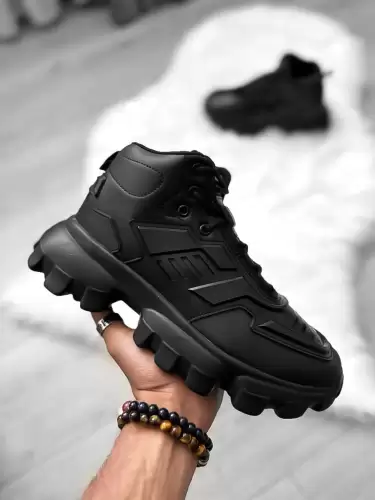 Ghete barbati negre H50  T53-4