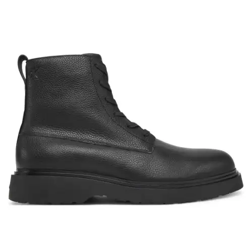 Ghete Calvin Klein COMBAT ESS LACE UP ZIP BOOT LTH