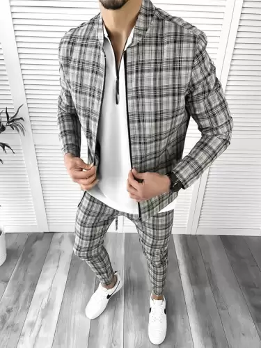 Hanorac barbati slim fit 10277 N8-3.1