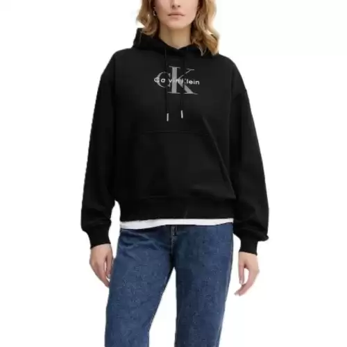 Hanorac Calvin Klein LS MONOLOGO FRENCH TERRY PO HOOD