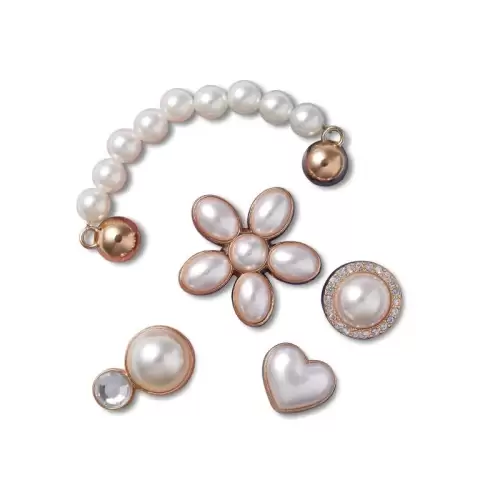 Jibbitz Crocs Dainty Pearl Jewelry 5 Pack