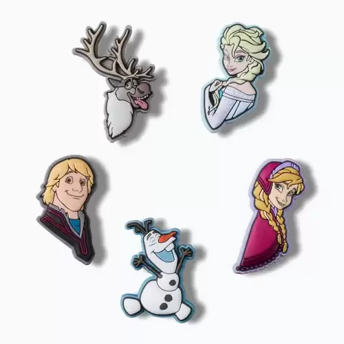 Jibbitz Crocs Frozen Character 5 Pack
