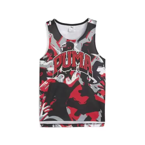 Maiou Puma Rival Rage AOP Mesh Tank B