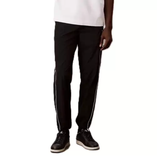 Pantaloni Calvin Klein RELAXED CRINKLE NYLONTRACK PANT