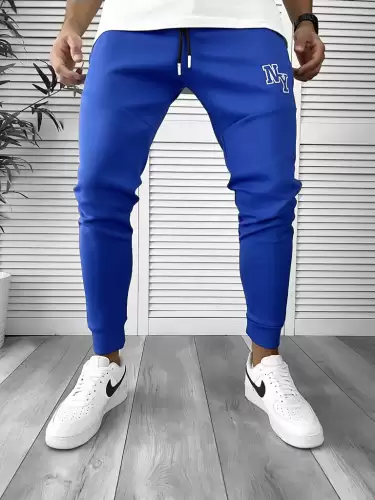 Pantaloni de trening albastri conici 12347 P18-3.2