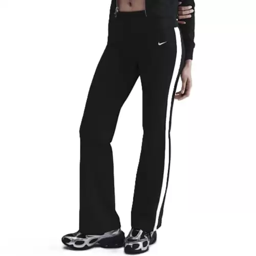 Pantaloni Nike W NSW HR FLDOVR PNT GLS