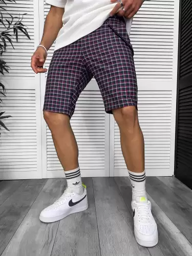 Pantaloni scurti casual carouri 13334  D4-3.2