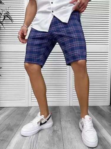 Pantaloni scurti casual  cu imprimeu  13121