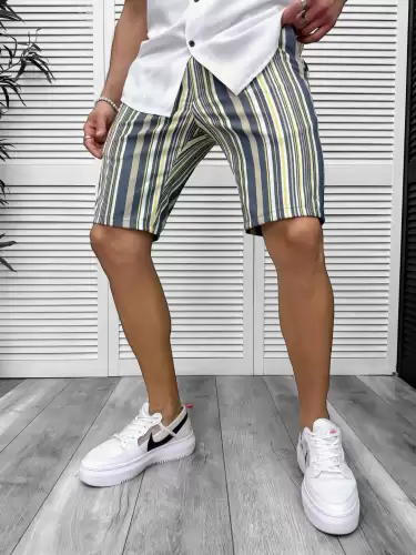 Pantaloni scurti casual cu imprimeu 13124 14-3.3