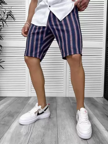 Pantaloni scurti casual  cu imprimeu  13126  D4-3.2