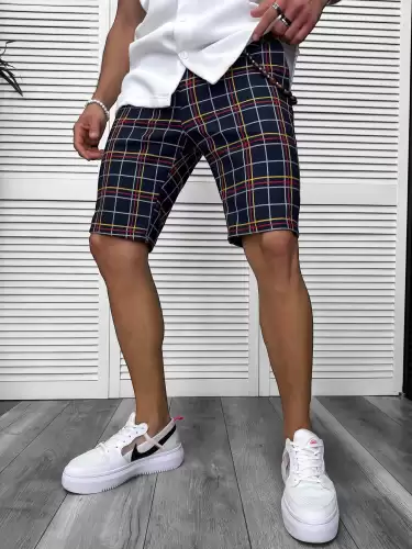 Pantaloni scurti casual cu imprimeu 13161 20-3.3