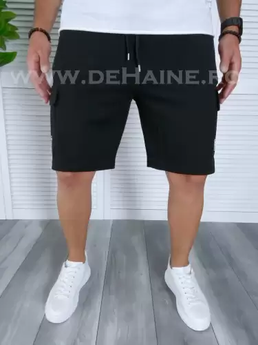 Pantaloni scurti de trening negri B3936 O2-4.2