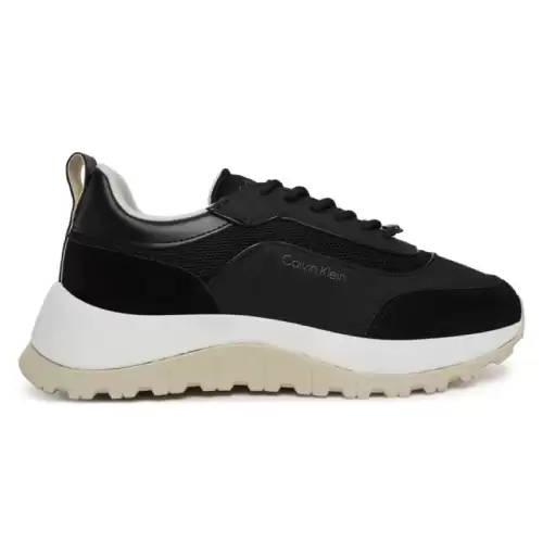 Pantofi sport Calvin Klein RUNNER LACE UP MESH MIX