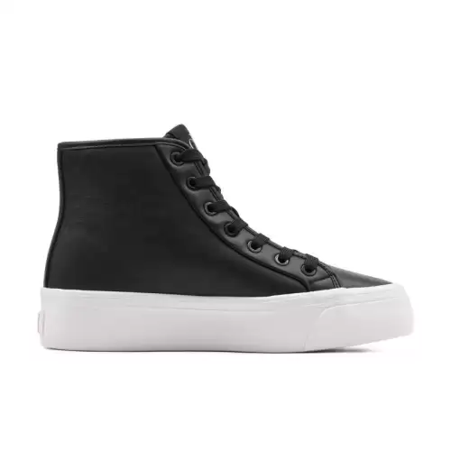 Pantofi sport Calvin Klein VULC FLATF HIGH TOP LTH CK
