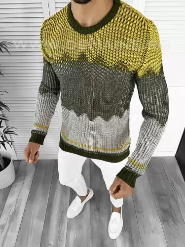 Pulover barbati gros slim fit ZR T3626 i4-4.2