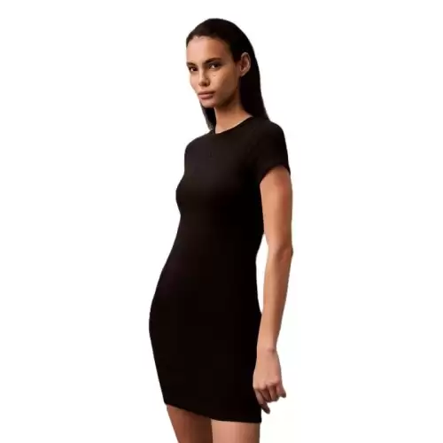 Rochie Calvin Klein SS CTN CNTR 1X1 RB S