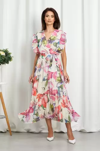 Rochie Judy Ciclam Floral